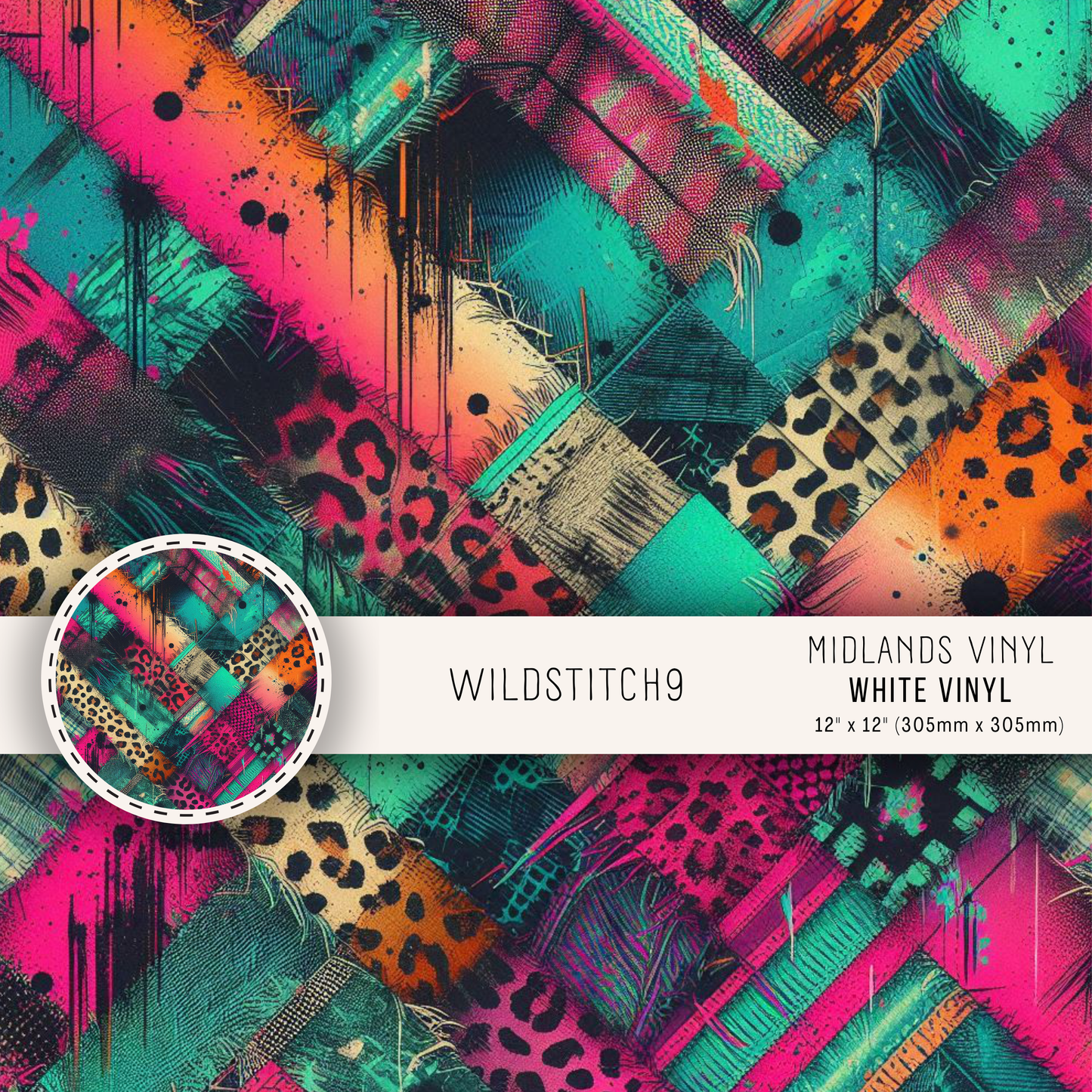 WILD STITCH COLLECTION - ASSORTED SIZES/PATTERNS