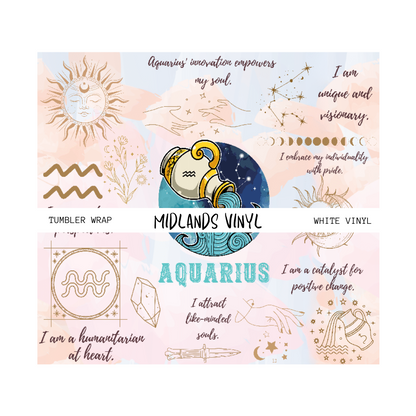 WZODIAC WRAP COLLECTION - ASSORTED PATTERS