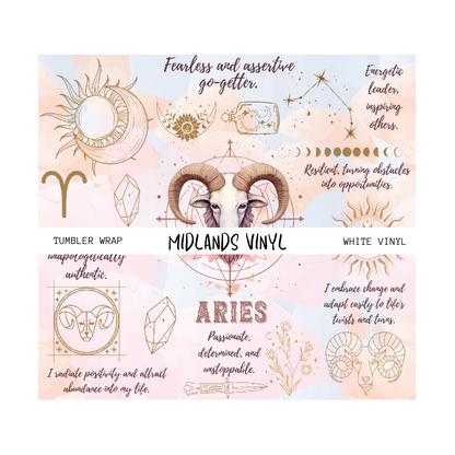 WZODIAC WRAP COLLECTION - ASSORTED PATTERS