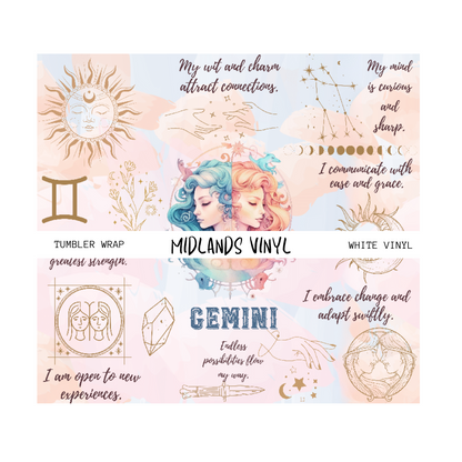 WZODIAC WRAP COLLECTION - ASSORTED PATTERS