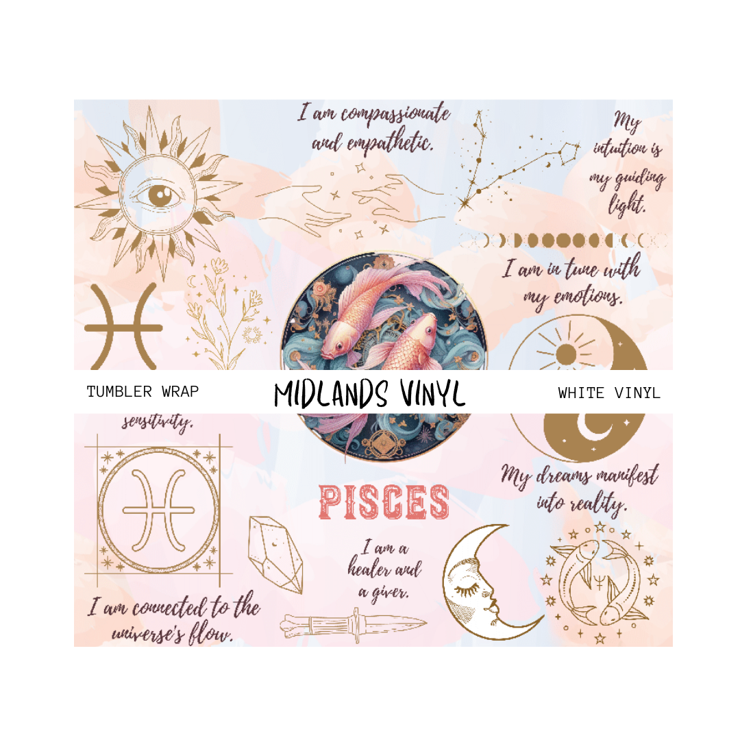 WZODIAC WRAP COLLECTION - ASSORTED PATTERS