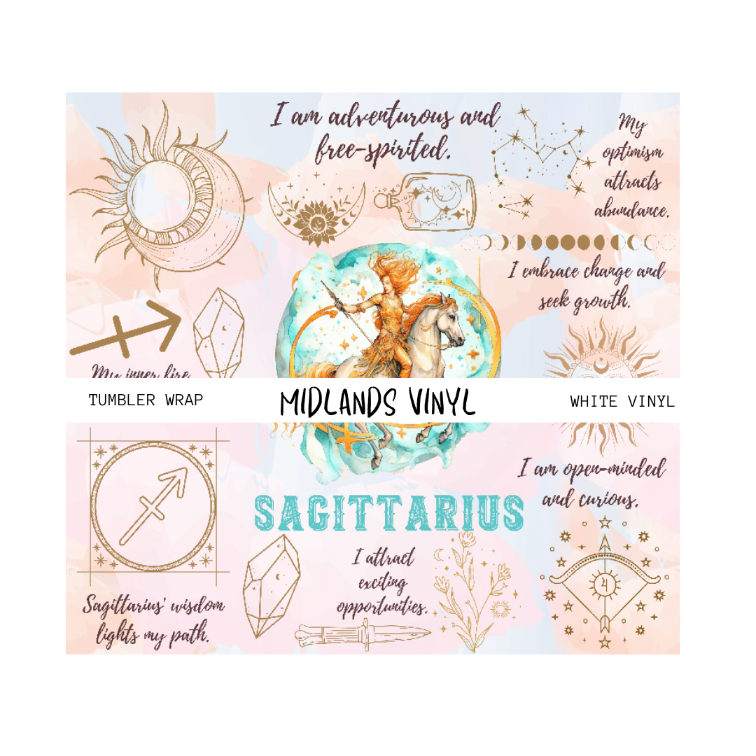 WZODIAC WRAP COLLECTION - ASSORTED PATTERS