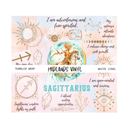 WZODIAC WRAP COLLECTION - ASSORTED PATTERS