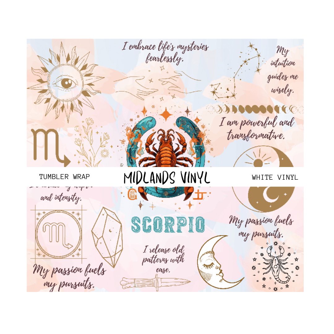 WZODIAC WRAP COLLECTION - ASSORTED PATTERS