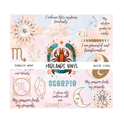 WZODIAC WRAP COLLECTION - ASSORTED PATTERS