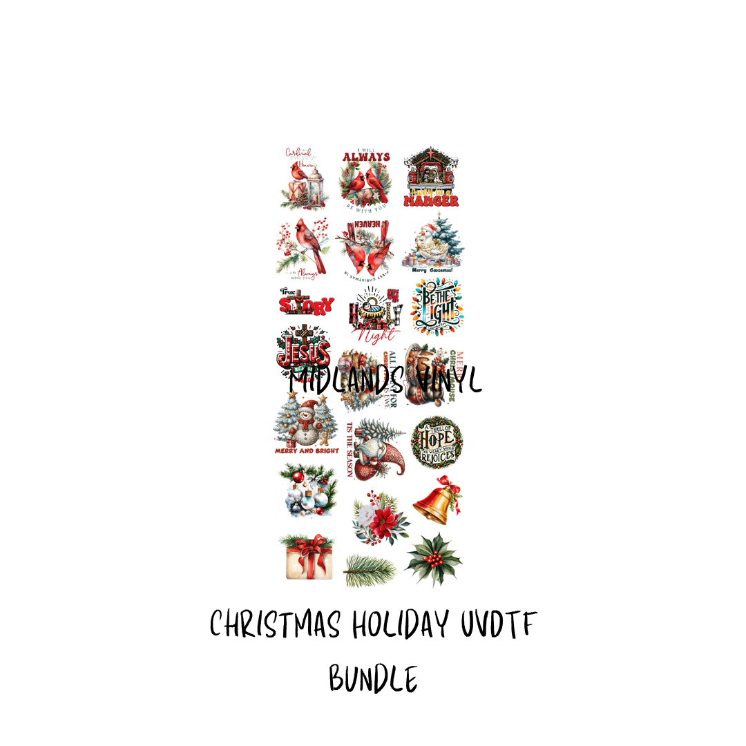 Christmas Holiday UVDTF Bundle