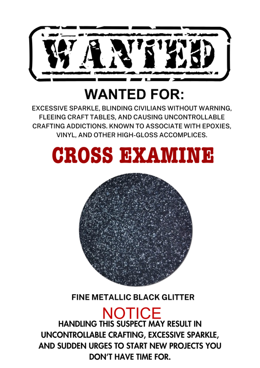 Cross Examine – Black Metallic Fine