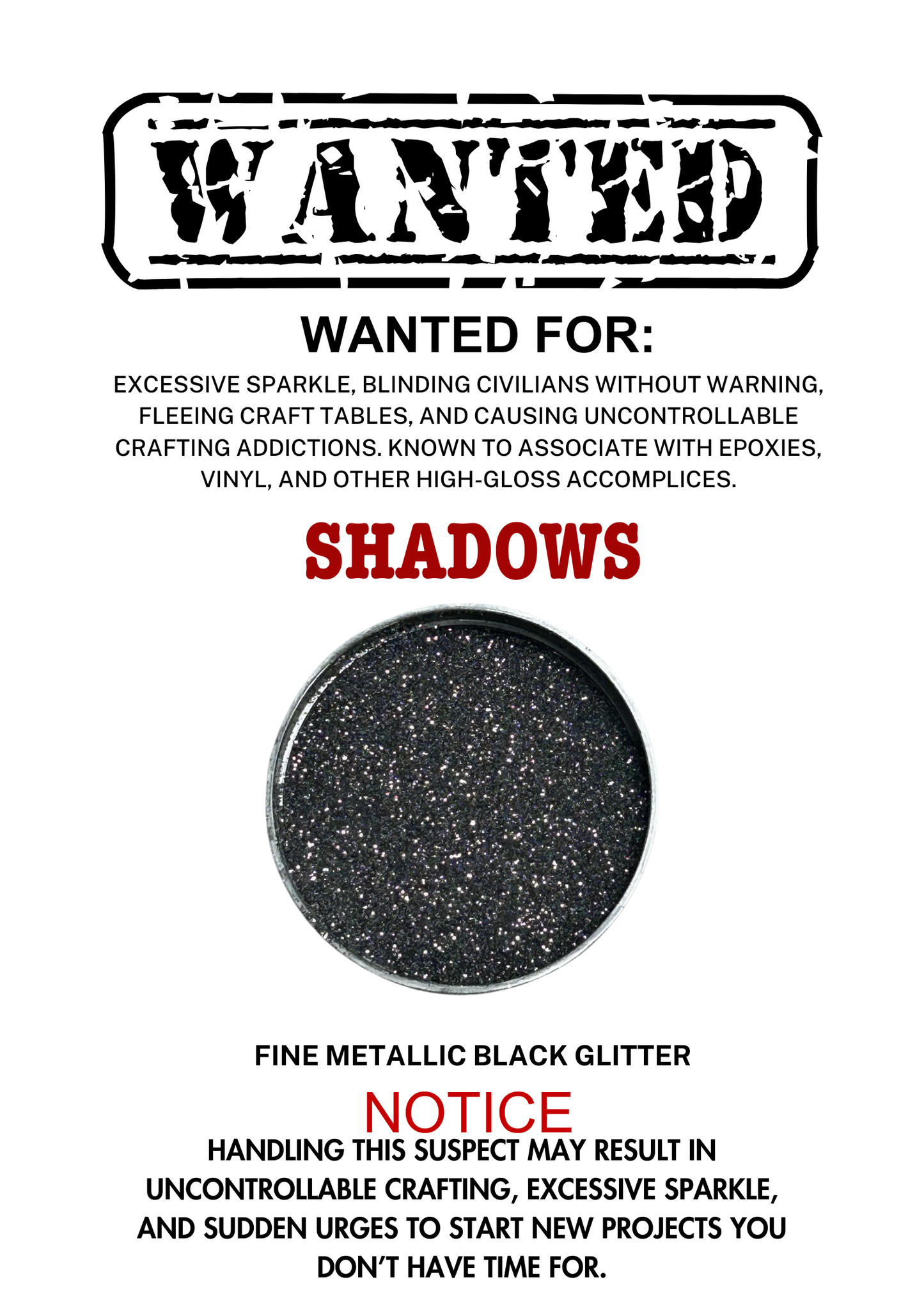 Shadows – Black Metallic Fine