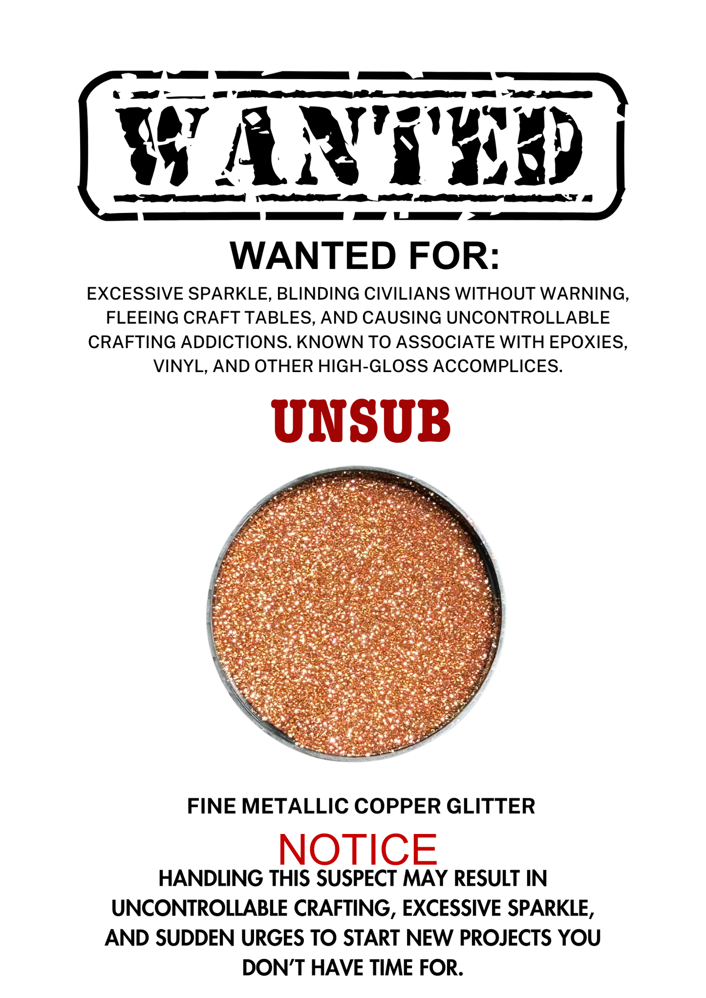 Unsub – Copper Metallic Fine