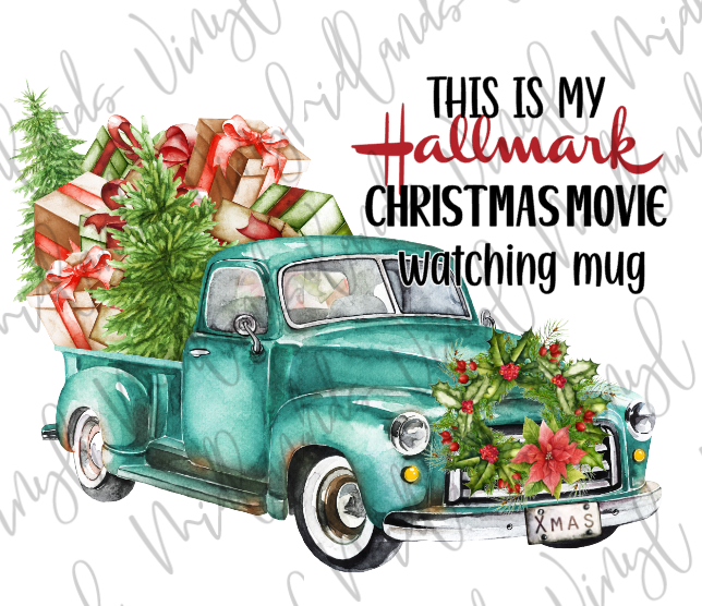 Vintage Christmas Truck Mug (Read Description)