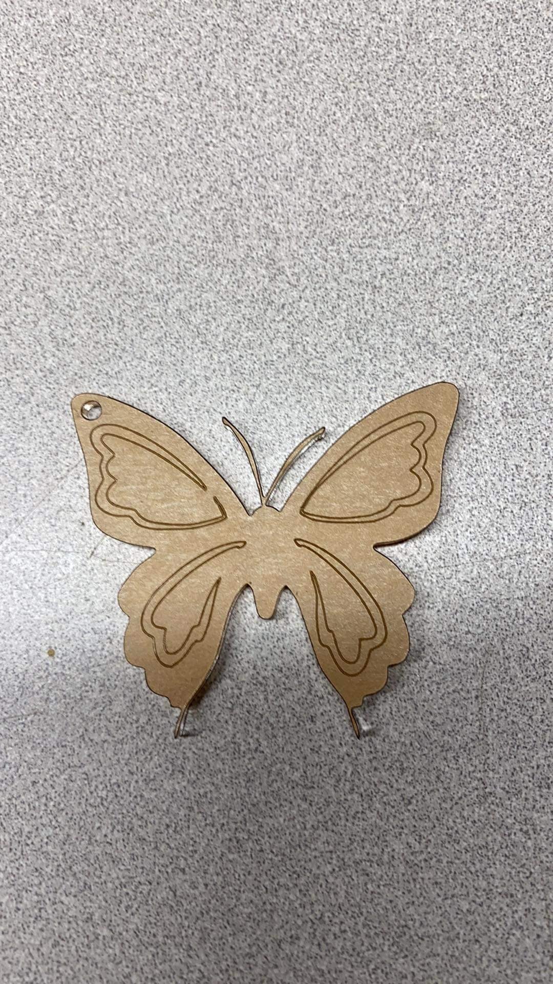 Butterfly Acrylic keychain blank