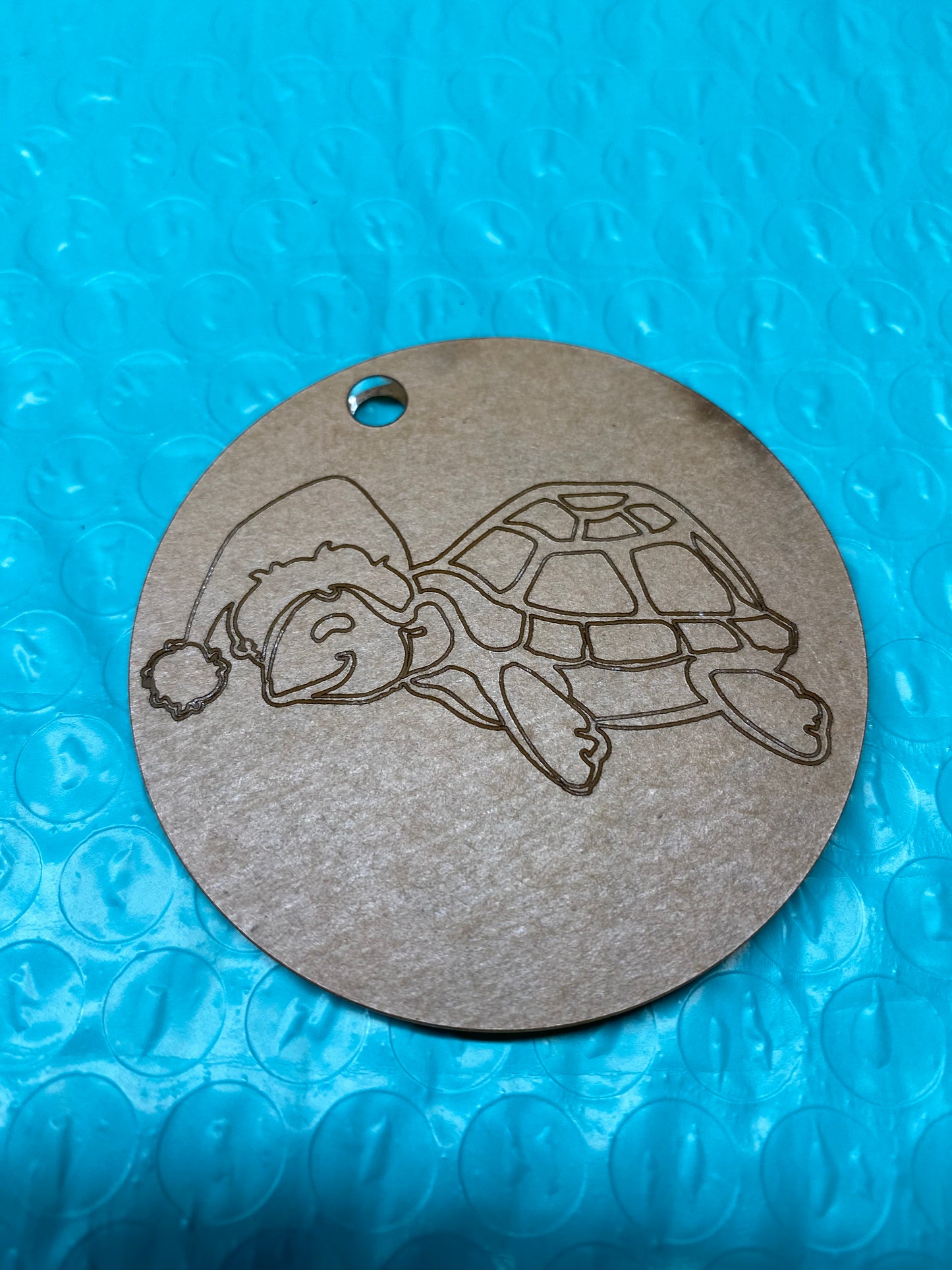 Christmas Turtle Ornament